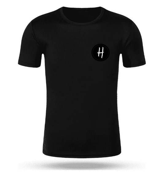 H Tennis t-Shirt Black training