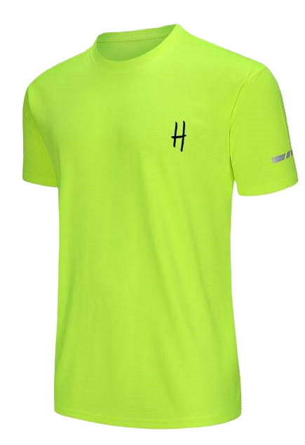 H Tennis Tshirt lime 2024 edition